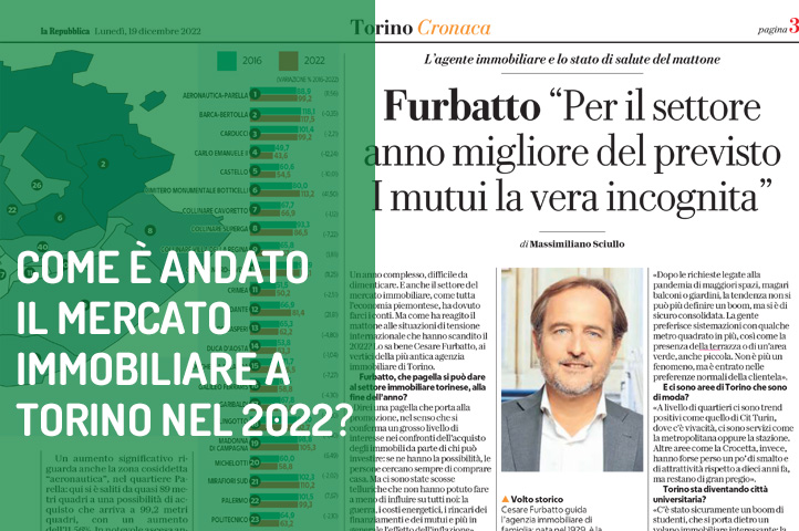 Come è andato il mercato immobiliare a Torino nel 2022?