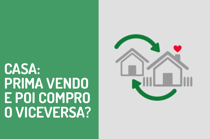 Vuoi cambiare casa? Prima vendo e poi compro o viceversa?